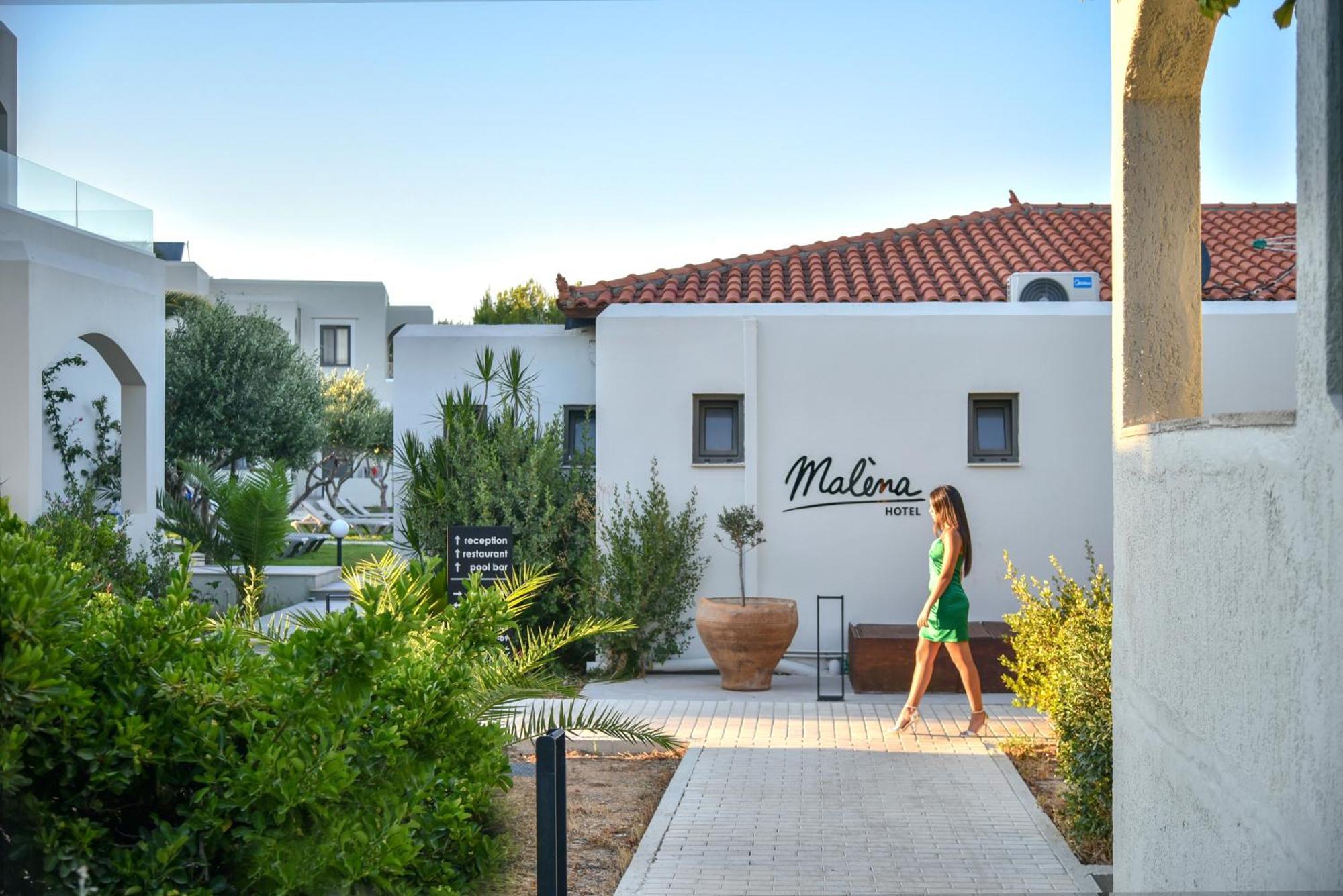 Malena Hotel & Suites - Adults Only By Omilos Hotels Amoudara Lasithiou Esterno foto